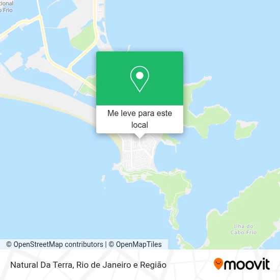 Natural Da Terra mapa