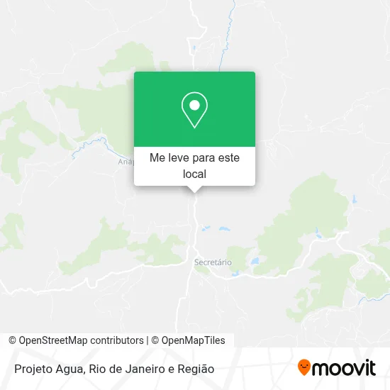 Projeto Agua mapa