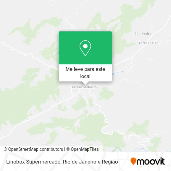 Linobox Supermercado mapa