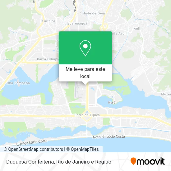 Duquesa Confeiteria mapa