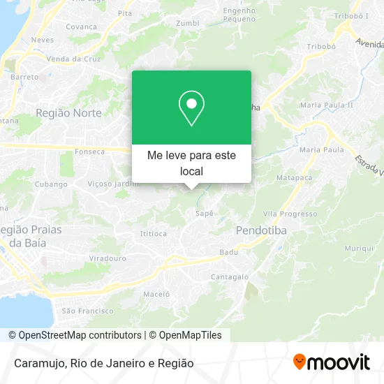 Caramujo mapa