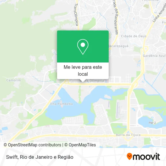 Swift mapa
