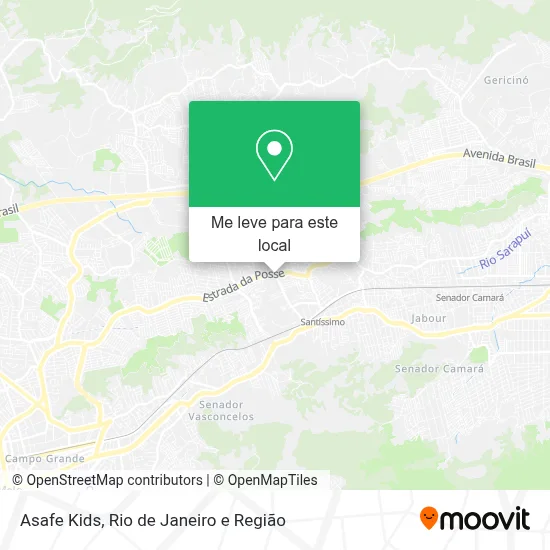 Asafe Kids mapa