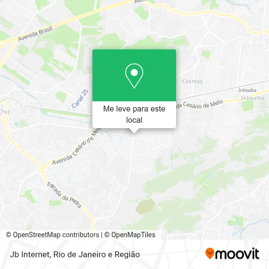 Jb Internet mapa