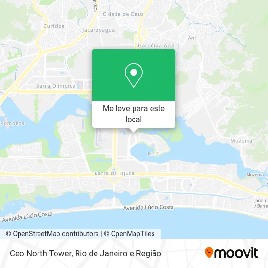 Ceo North Tower mapa
