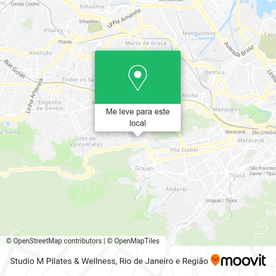 Studio M Pilates & Wellness mapa