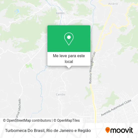Turbomeca Do Brasil mapa