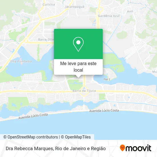 Dra Rebecca Marques mapa