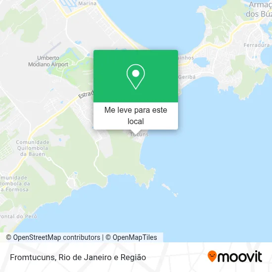 Fromtucuns mapa