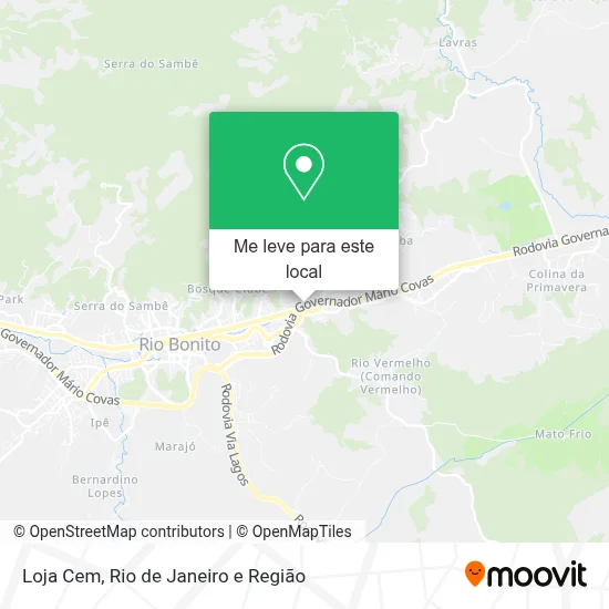 Loja Cem mapa