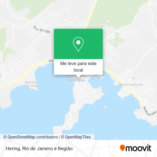 Hering mapa