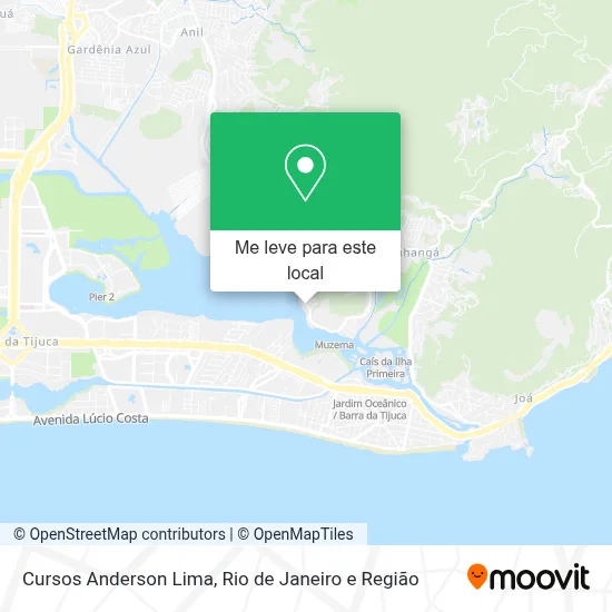Cursos Anderson Lima mapa