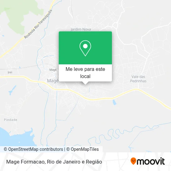 Mage Formacao mapa