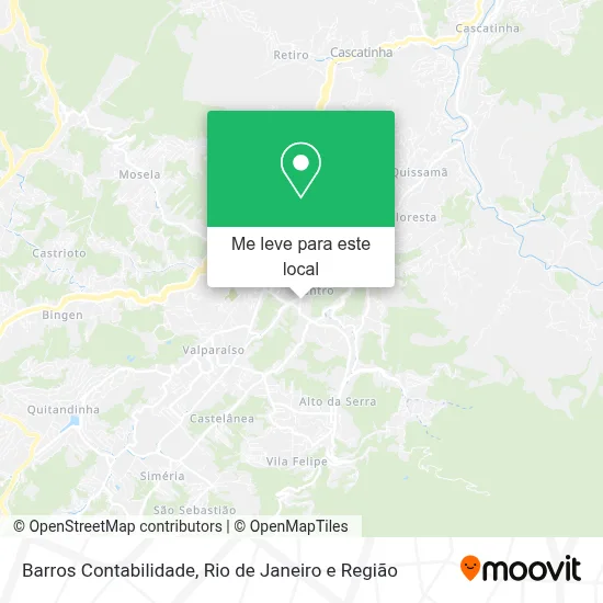 Barros Contabilidade mapa