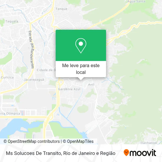Ms Solucoes De Transito mapa