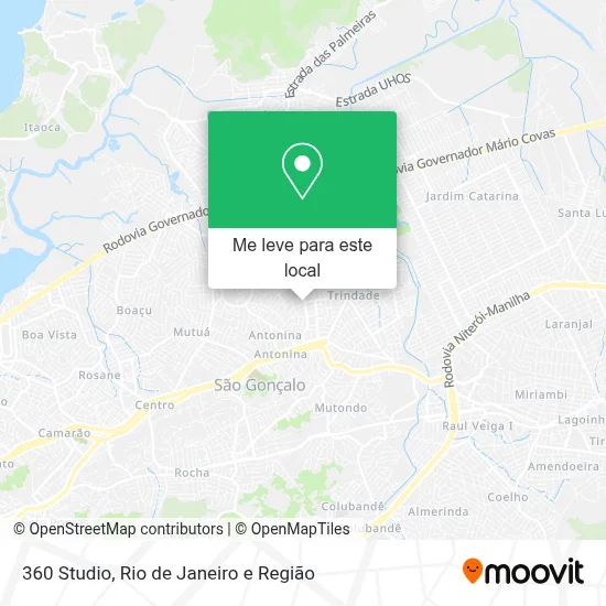 360 Studio mapa