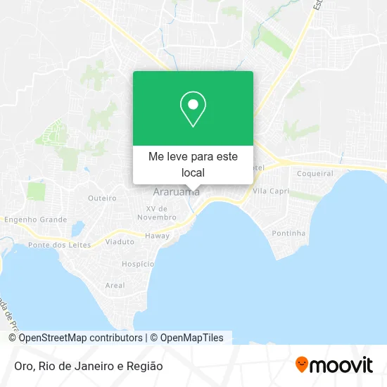 Oro mapa