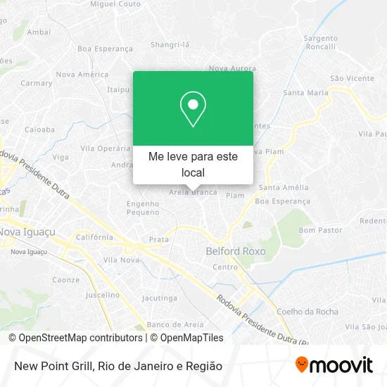 New Point Grill mapa