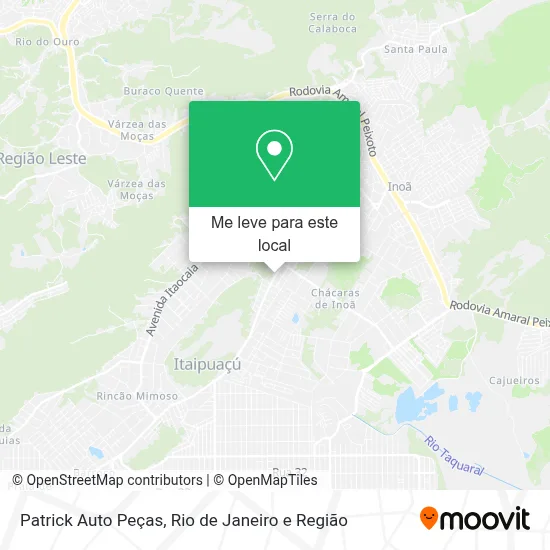 Patrick Auto Peças mapa