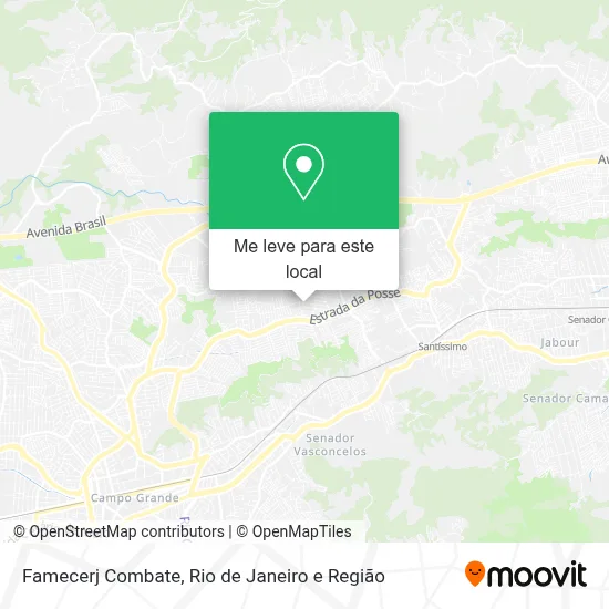 Famecerj Combate mapa