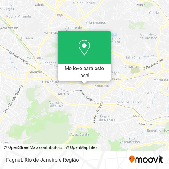 Fagnet mapa