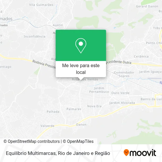 Equilíbrio Multimarcas mapa