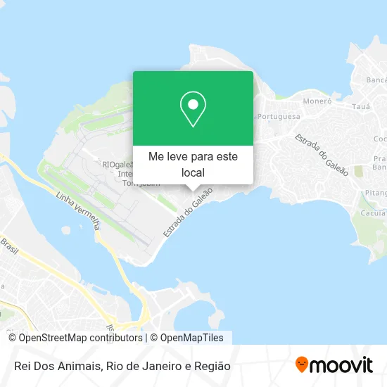 Rei Dos Animais mapa