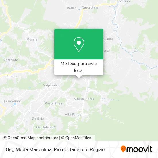 Osg Moda Masculina mapa