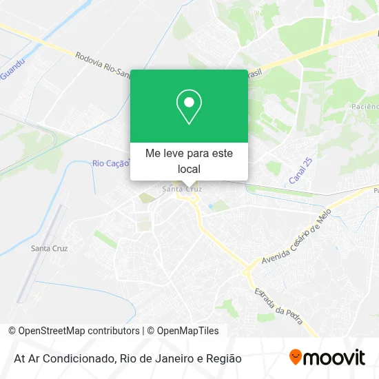 At Ar Condicionado mapa