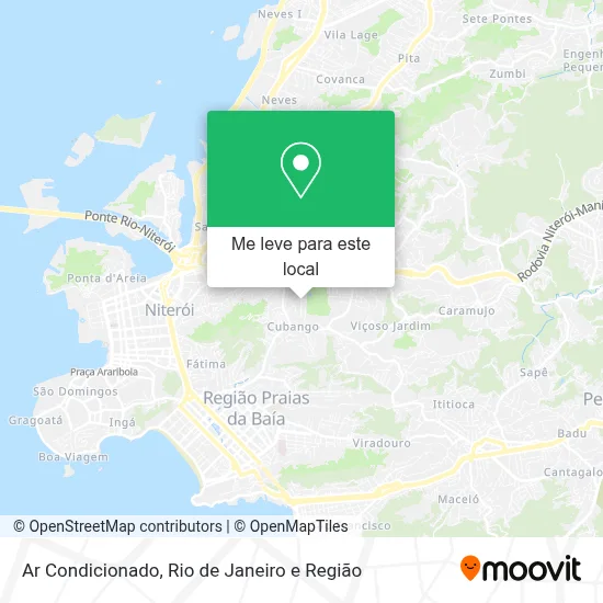 Ar Condicionado mapa