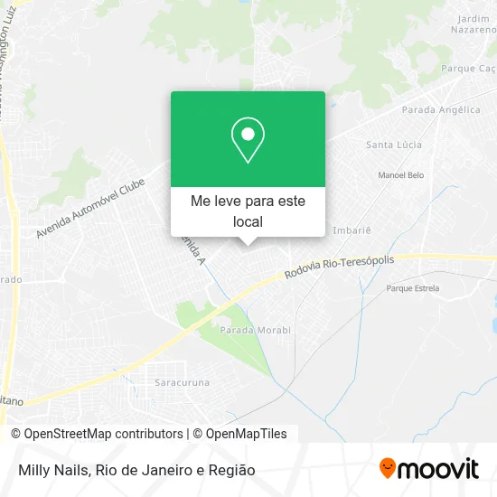 Milly Nails mapa