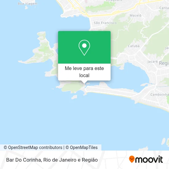 Bar Do Corinha mapa