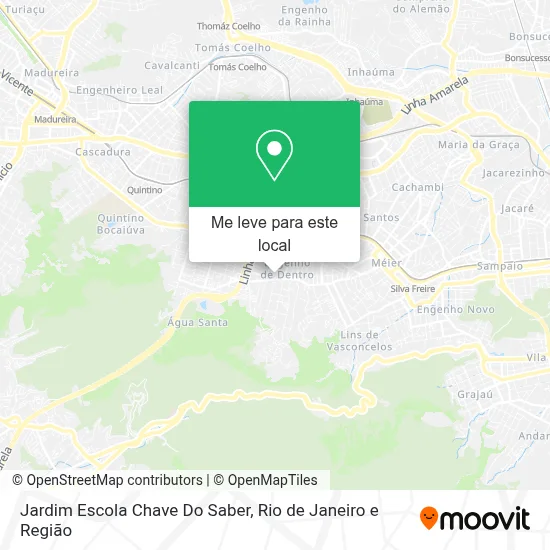 Jardim Escola Chave Do Saber mapa