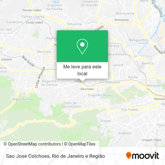Sao Jose Colchoes mapa