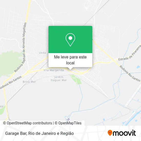 Garage Bar mapa