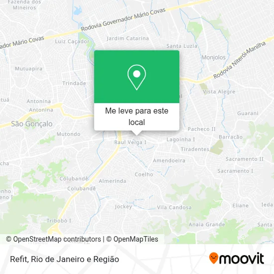 Refit mapa