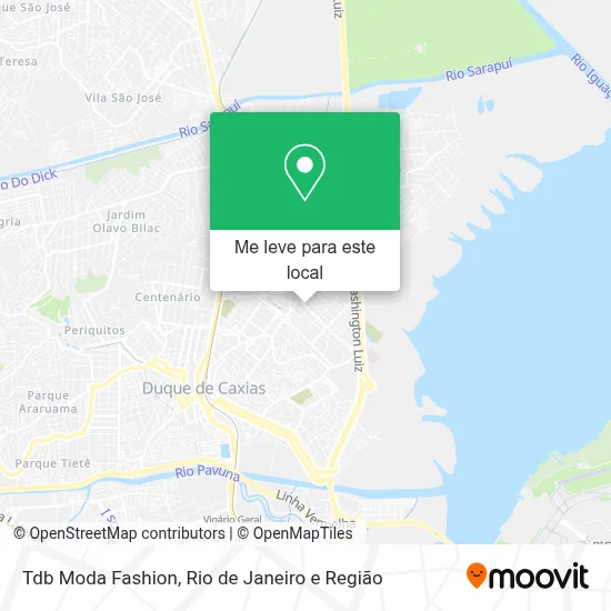 Tdb Moda Fashion mapa