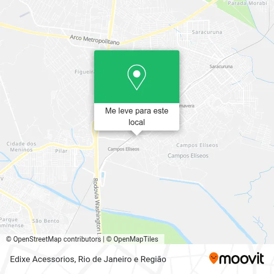 Edixe Acessorios mapa
