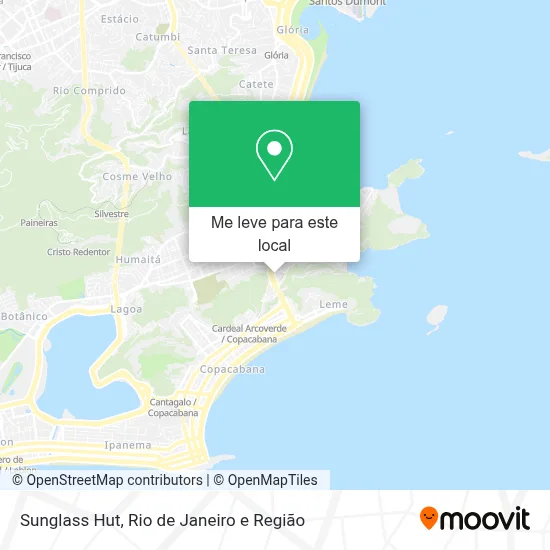 Sunglass Hut mapa