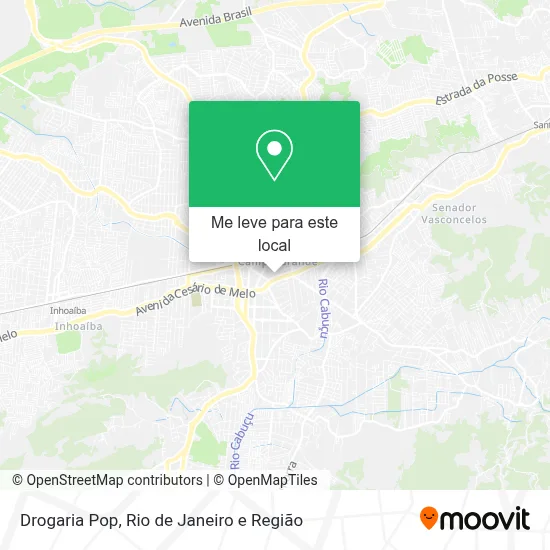 Drogaria Pop mapa