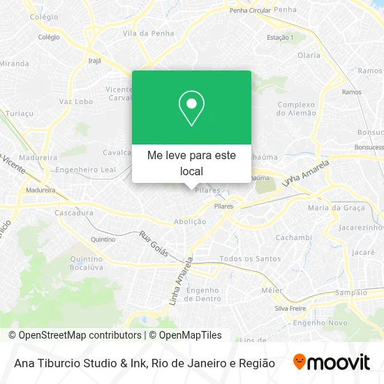 Ana Tiburcio Studio & Ink mapa