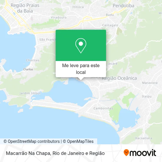 Macarrão Na Chapa mapa