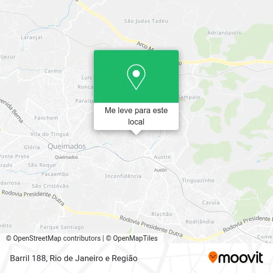 Barril 188 mapa