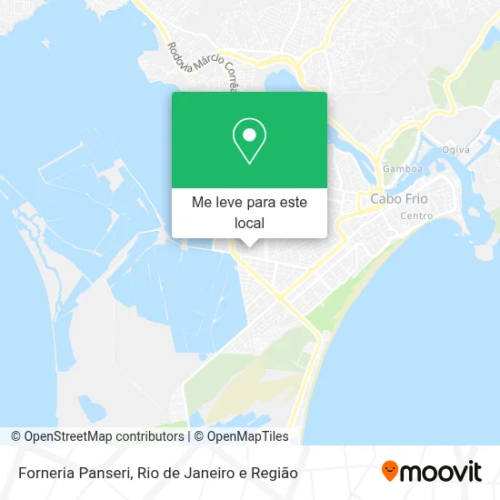 Forneria Panseri mapa