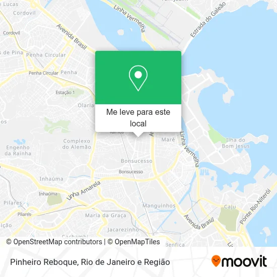 Pinheiro Reboque mapa