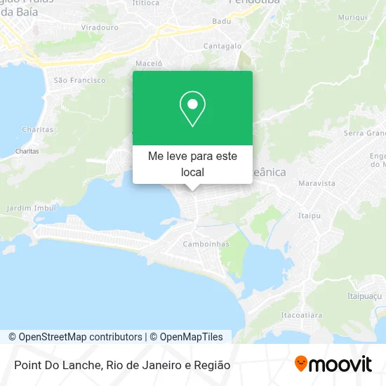 Point Do Lanche mapa