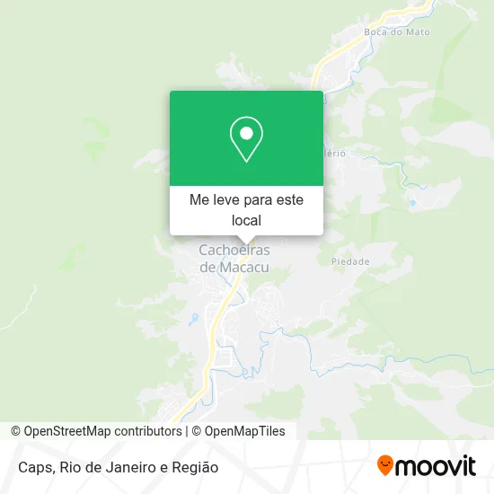 Caps mapa