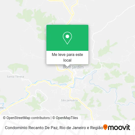 Condominio Recanto De Paz mapa