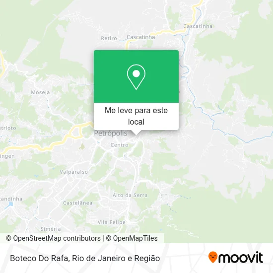 Boteco Do Rafa mapa