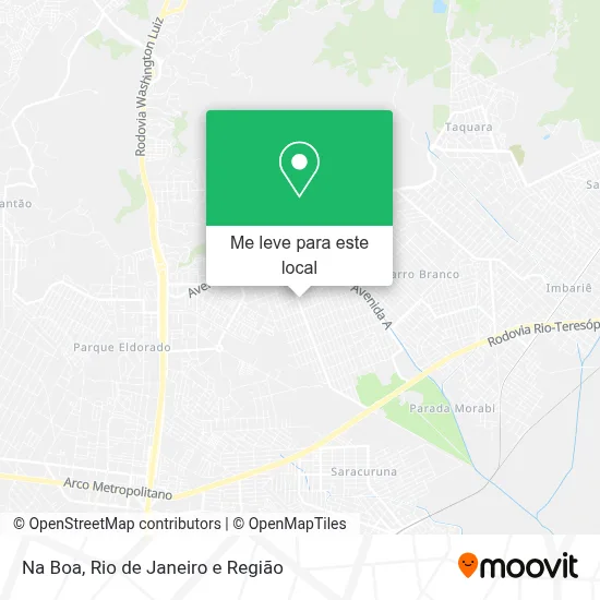 Na Boa mapa